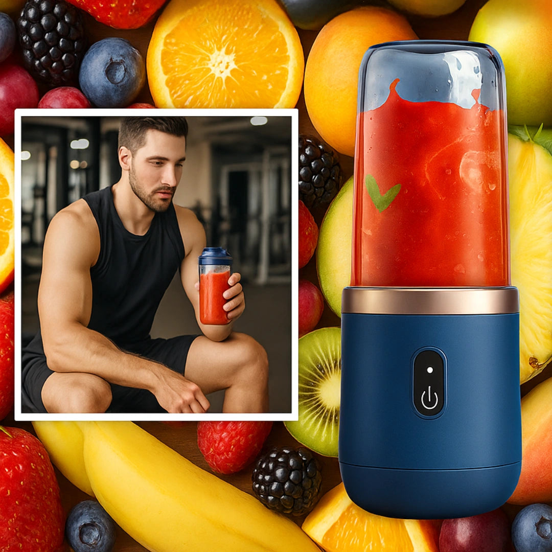 FreshFusion: Mini Batidora Portátil Recargable