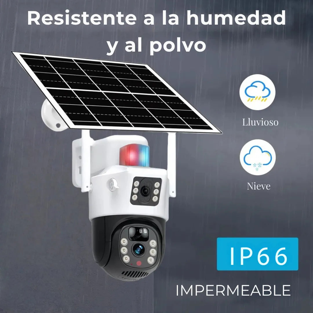Cámara de Seguridad Inalámbrica Solar