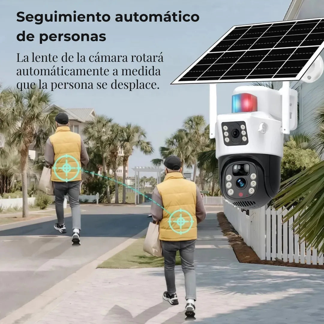Cámara de Seguridad Inalámbrica Solar
