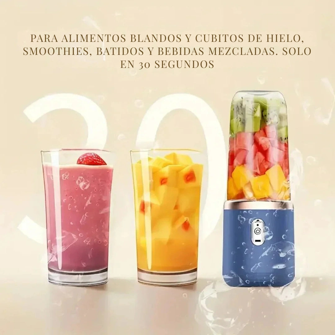 FreshFusion: Mini Batidora Portátil Recargable