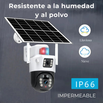 Cámara de Seguridad Inalámbrica Solar