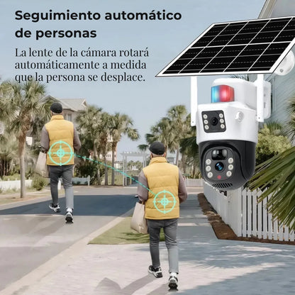 Cámara de Seguridad Inalámbrica Solar