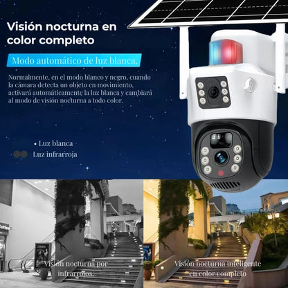 Cámara de Seguridad Inalámbrica Solar