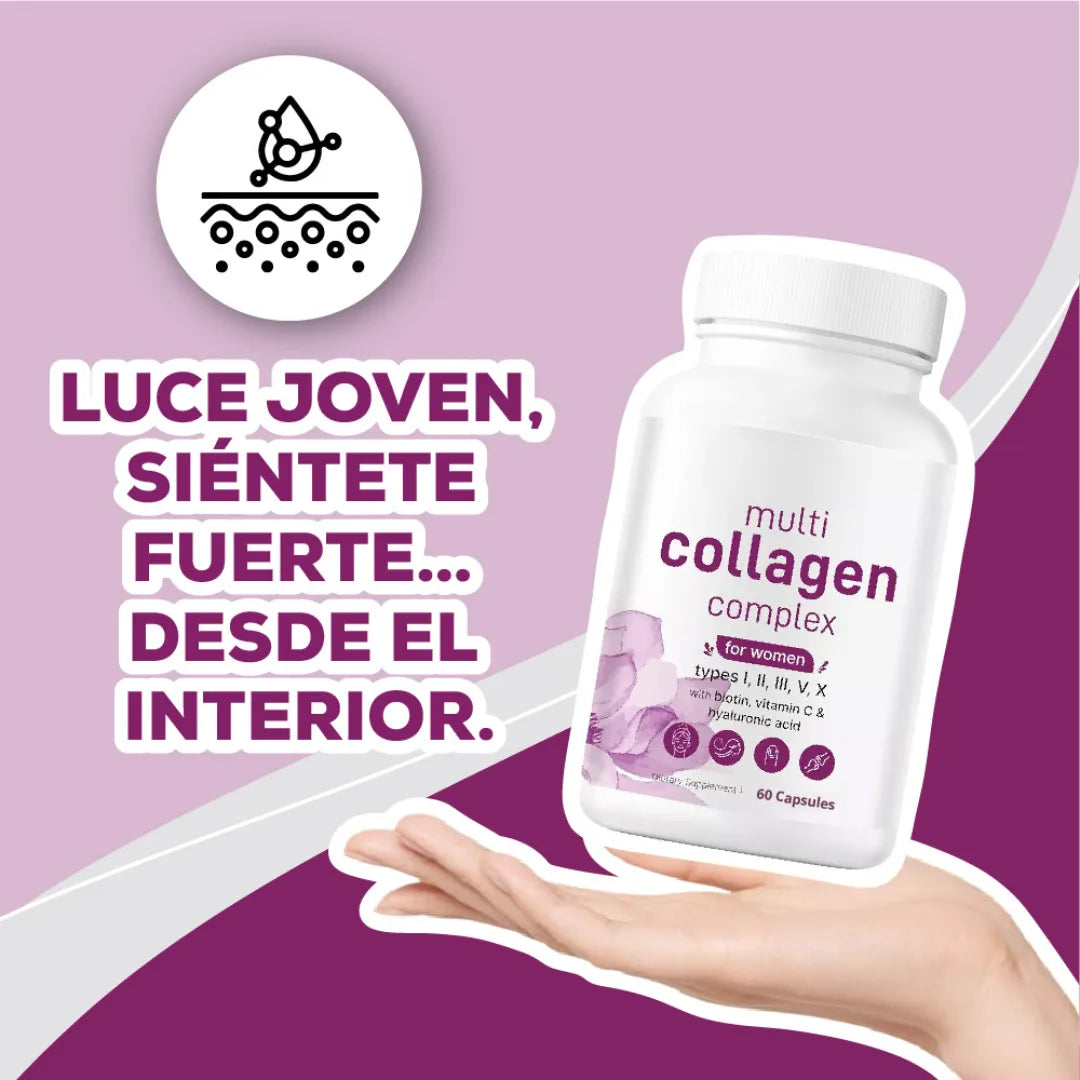 Multi Collagen Complex: Piel, Cabello y Articulaciones